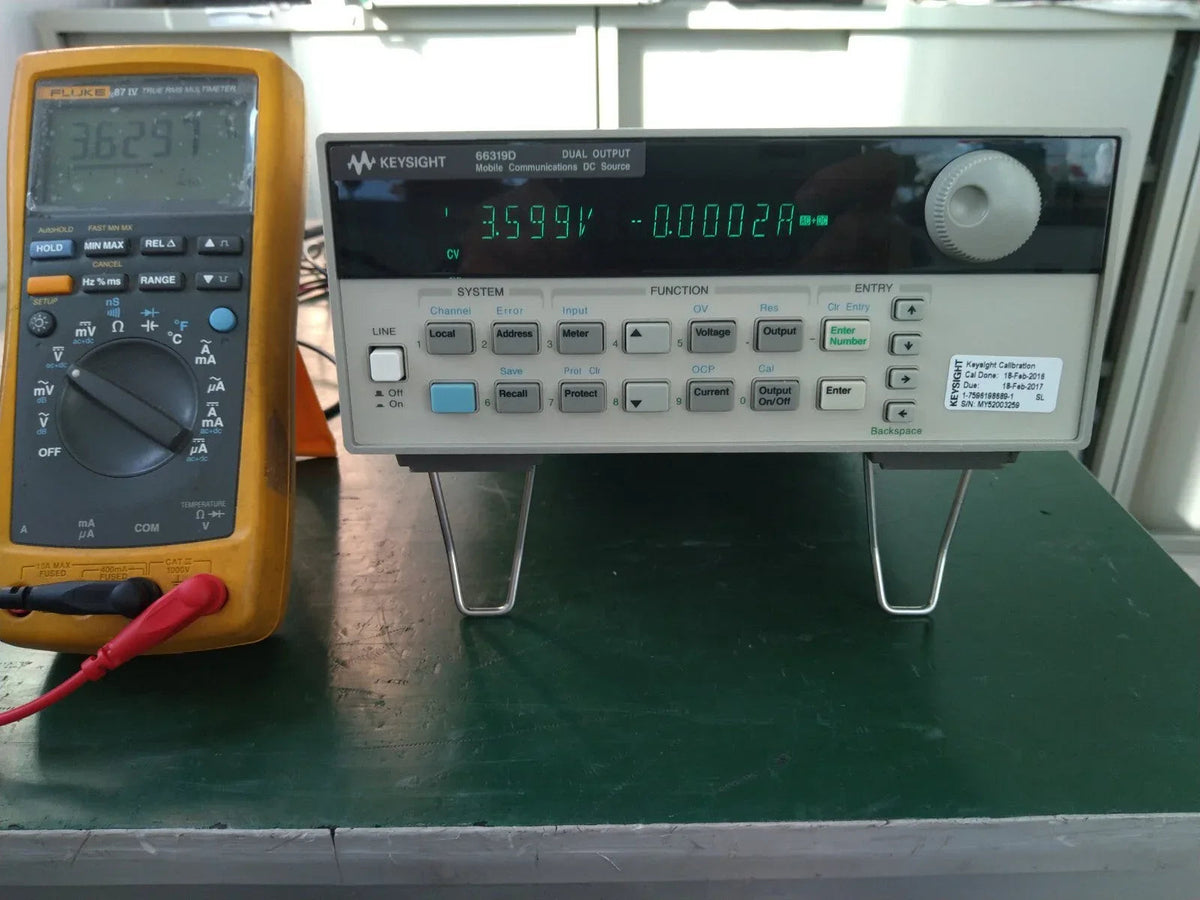 Keysight Agilent 66319D Mobile DC Power Supply