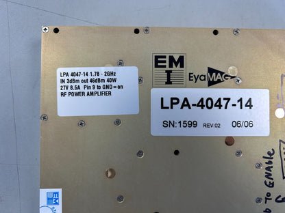 LPA4047-14 RF Power Amplifier 1.78-2GHz 40W