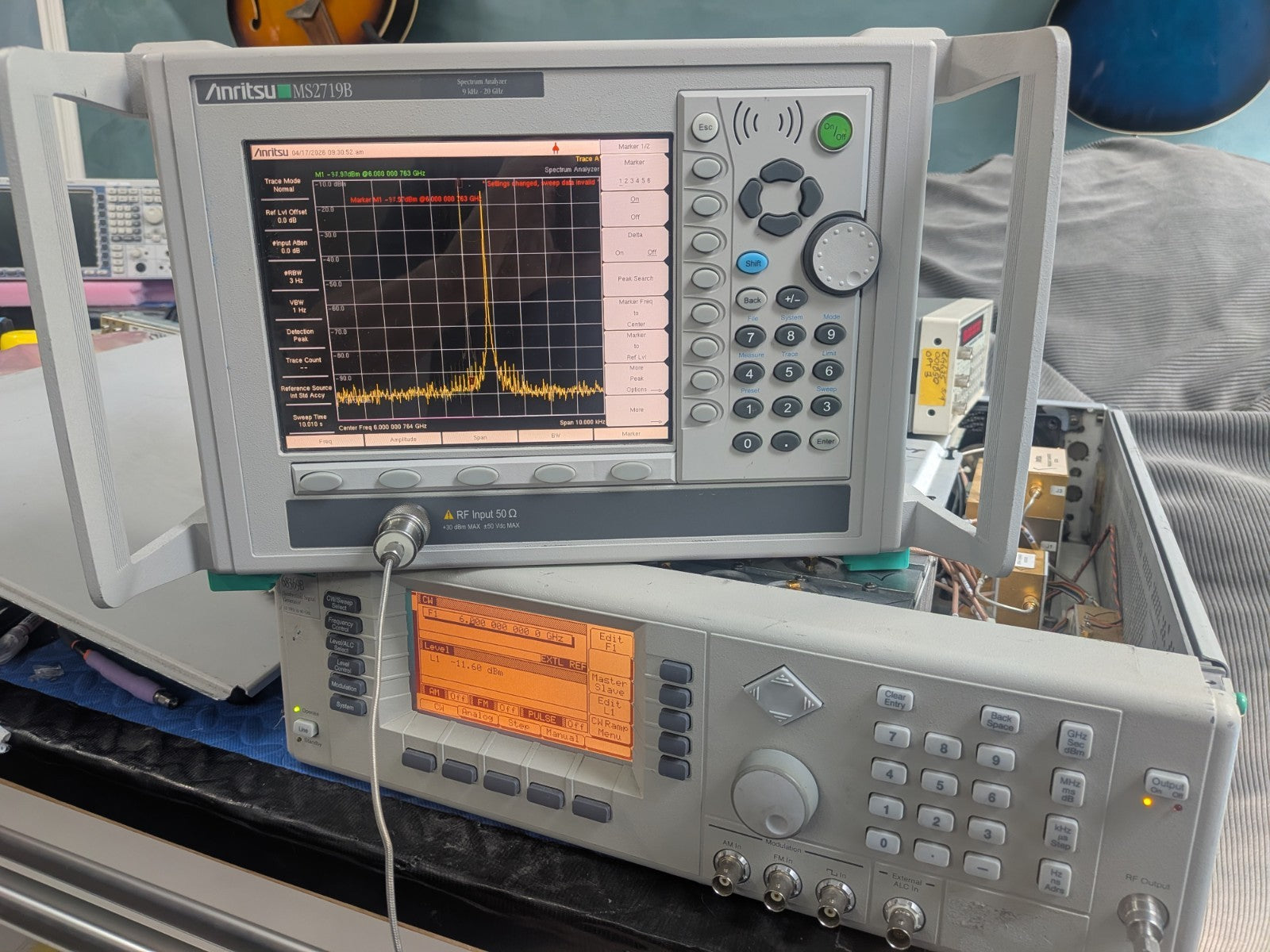Anritsu MS2719B Portable Spectrum Analyzer 20 GHz