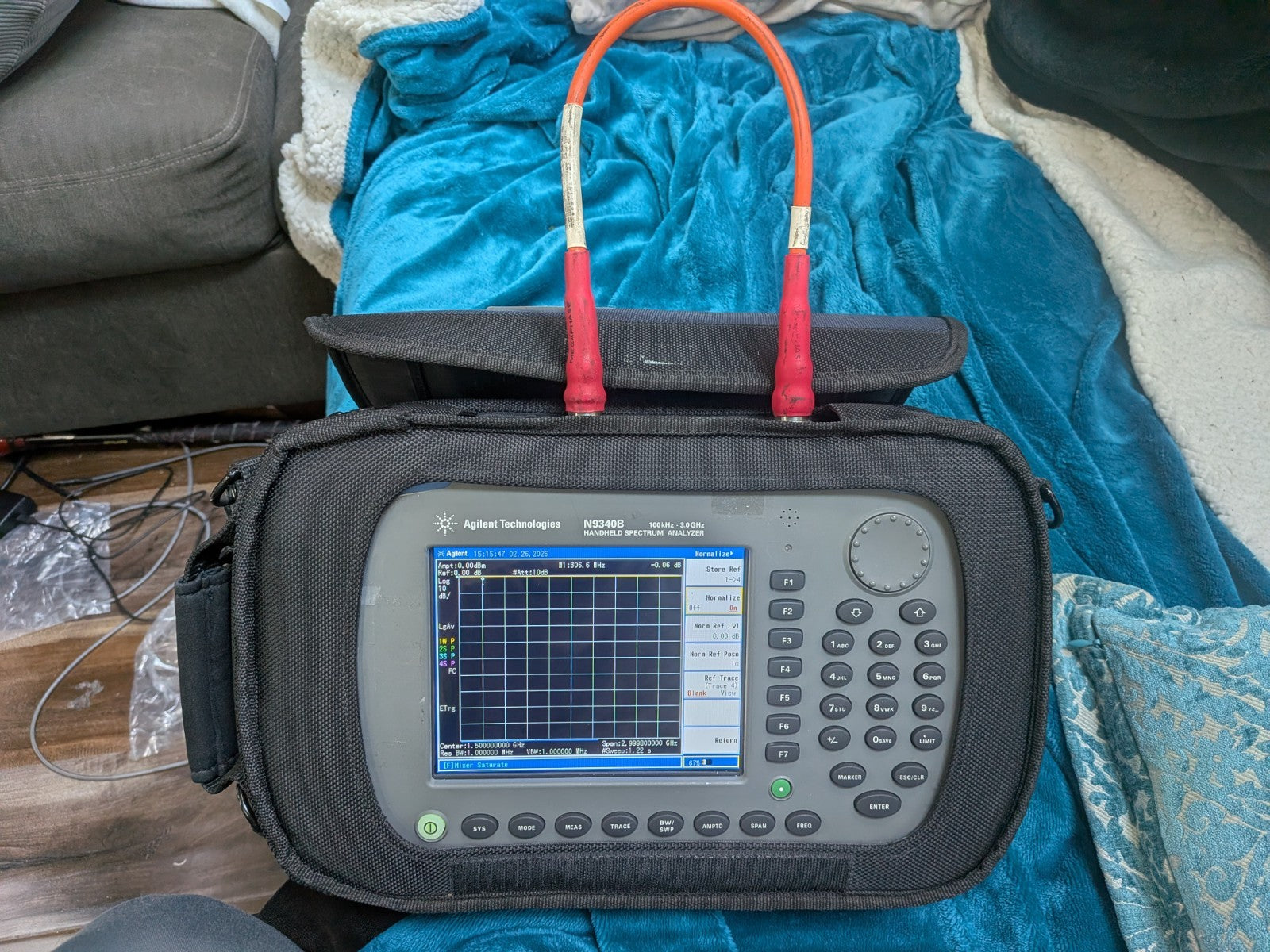 Agilent N9340B Handheld Spectrum Analyzer 100kHz-3GHz