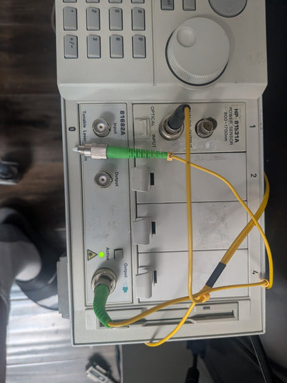 Agilent Keysight 8164A Plus Tunable Laser 81682a