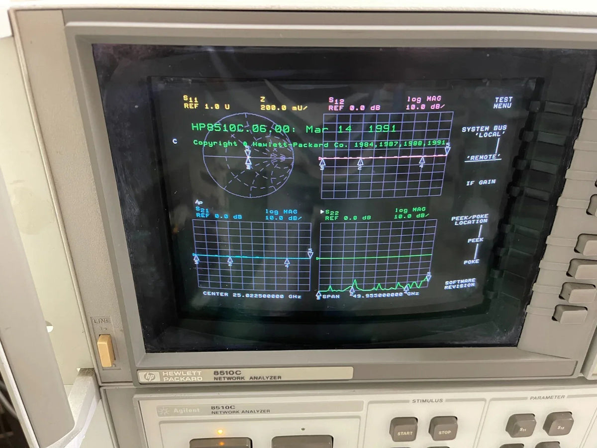 HP Agilent 8510C Network Analyzer Display Processor