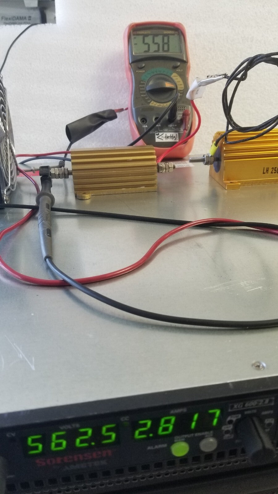 High Voltage Lab Power Supply 600V 2.8A Ametek XG600