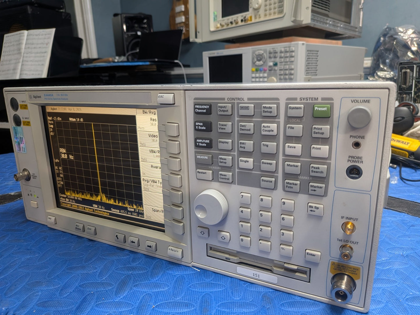 Agilent E4440a 2Hz-26.5 GHz Spectrum Analyzer