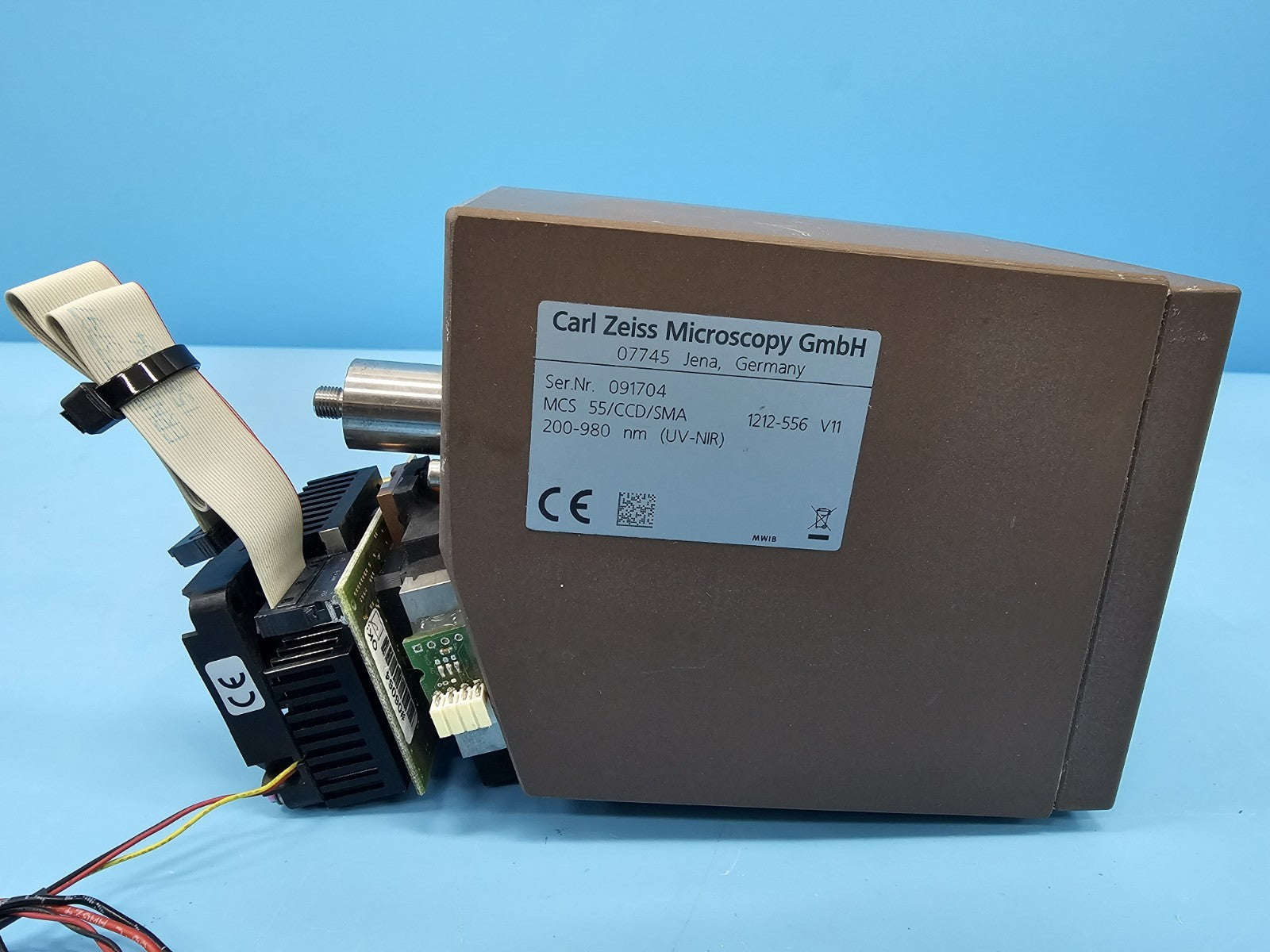 Carl Zeiss MCS 55 Spectrometer 200-980nm UV-NIR