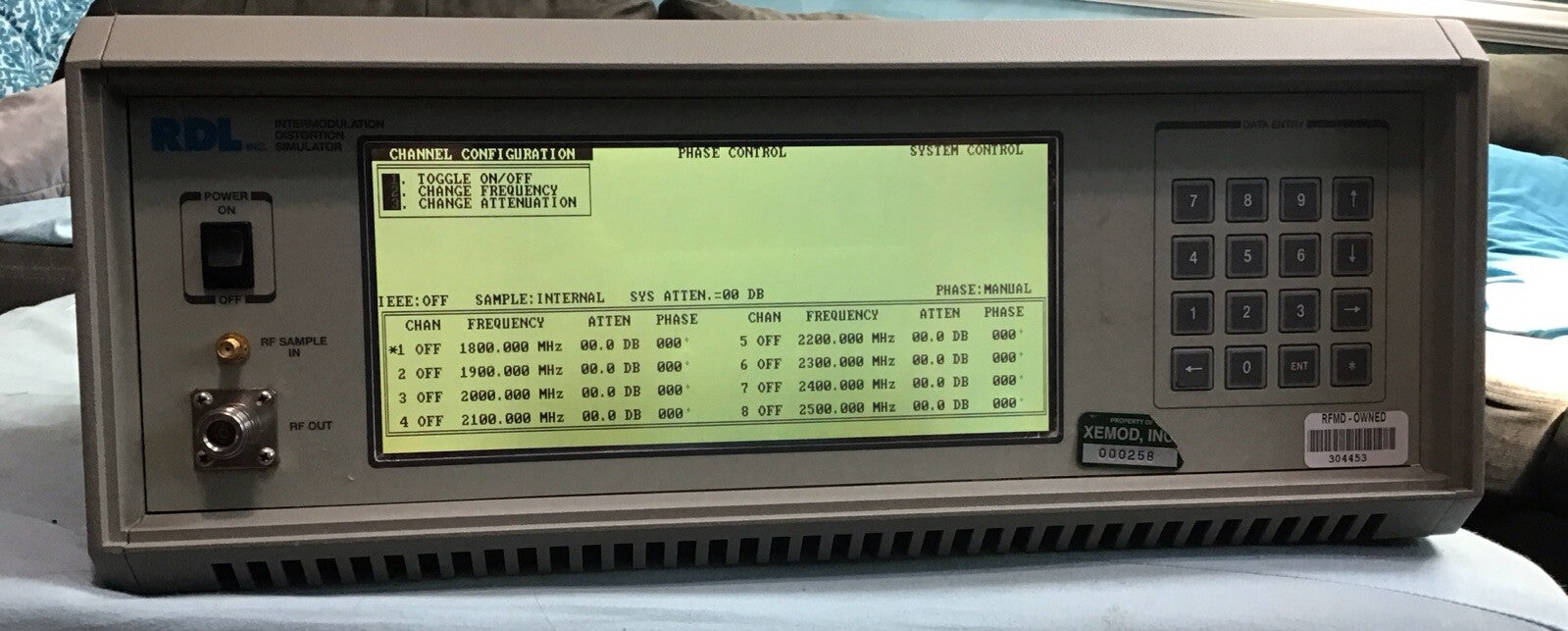 RDL IMD-181D-03A Intermodulation Distortion Simulator