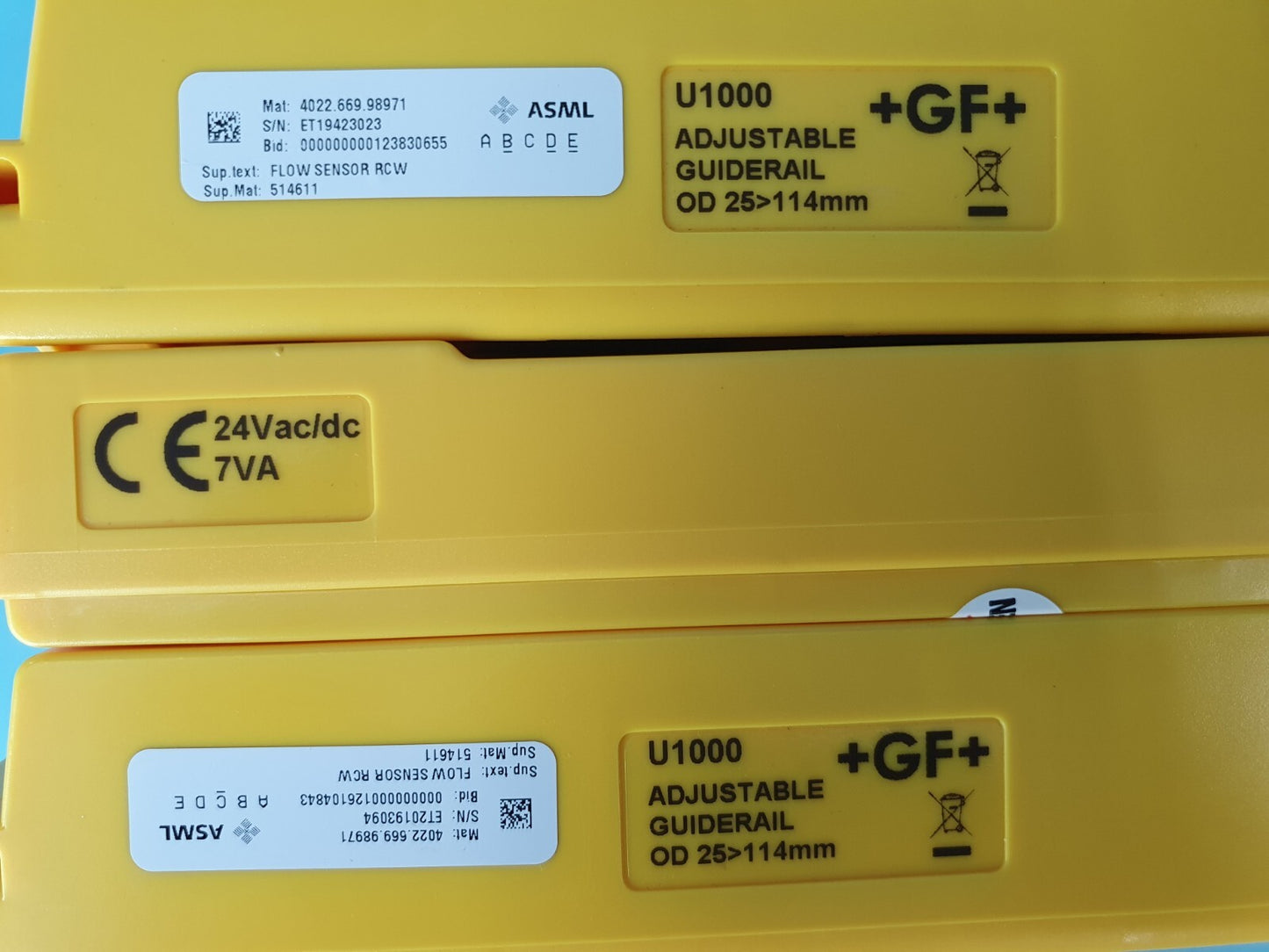 GF+ U1000 ASML 4022.669.98971 Ultrasonic Flowmeter