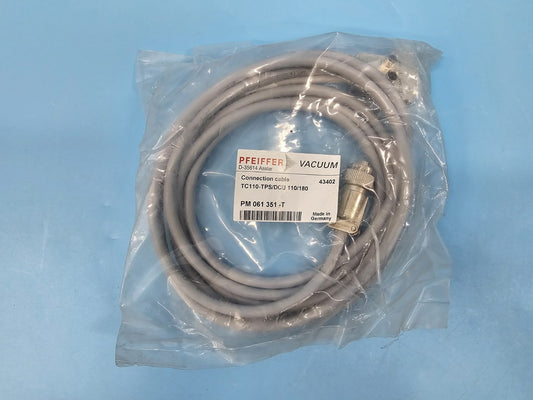 New Pfeiffer TC110-TPS/DCU Turbopump Connection Cable