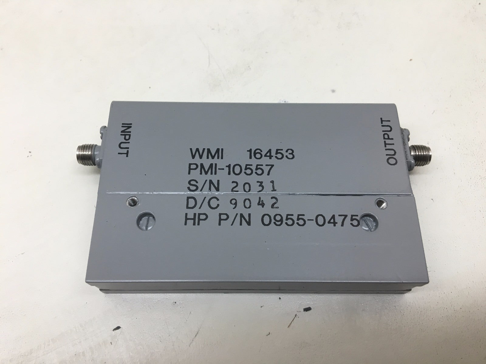 HP Agilent 0955-0475 U-Wave Isolator 7 GHz SMA