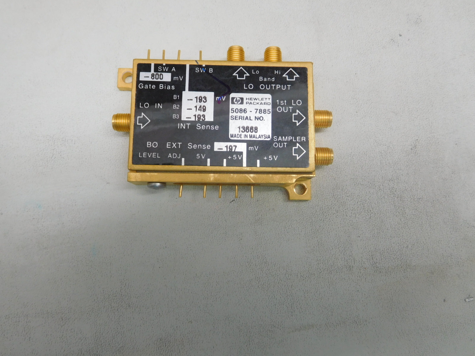 HP Agilent 8562e 8563e LODA Lo Distribution Amplifier