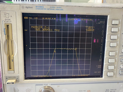 Band Pass Filter 6.7 GHz 785 MHz BW MW-11000