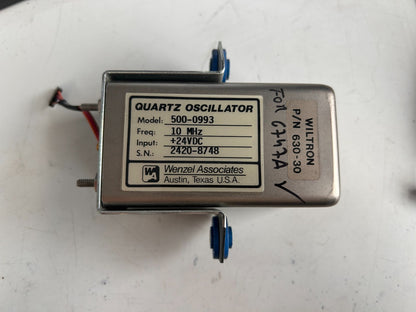 Wiltron OCXO 500-0993 Quartz Oscillator