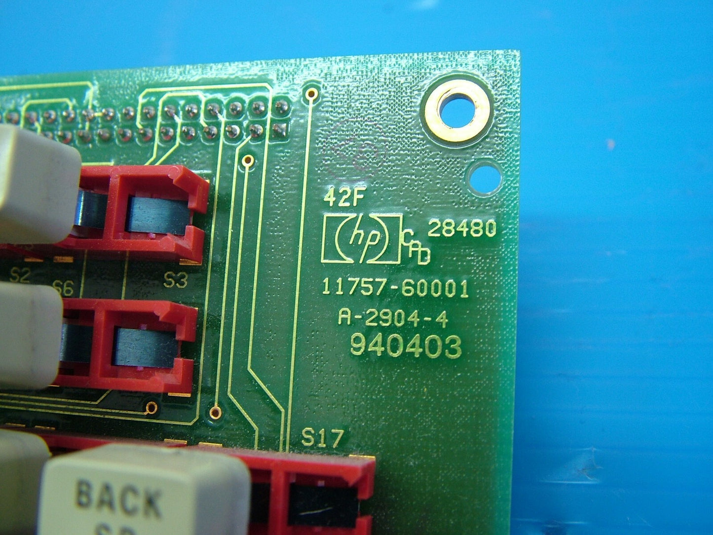 HP Agilent 11757-60001 Keypad 11757A