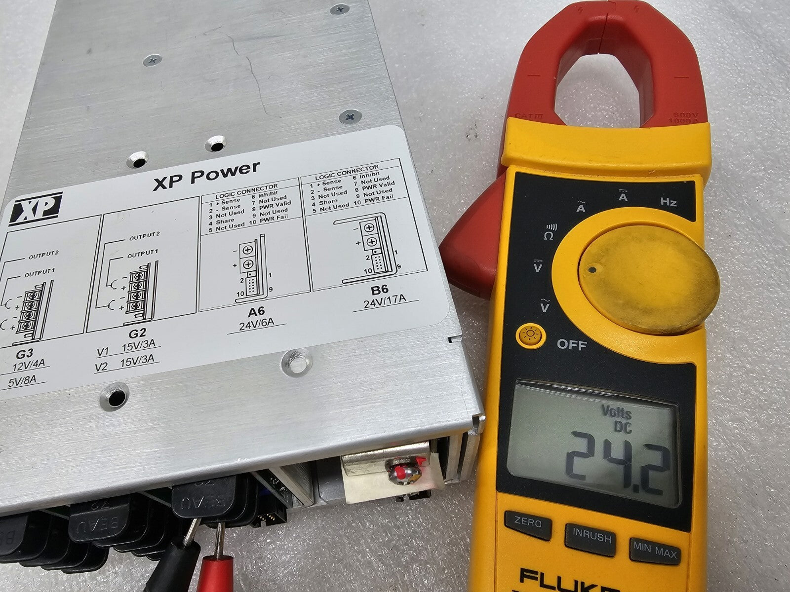 XP Power F6B6A6G2G3 Multi-Voltage Power Supply