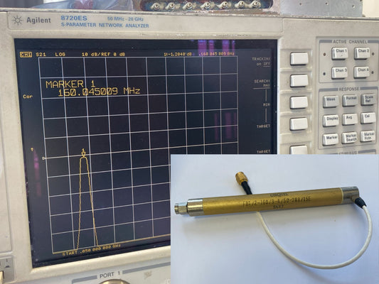 Band Pass Filter 160 MHz 9 MHz FBT/2-160/9