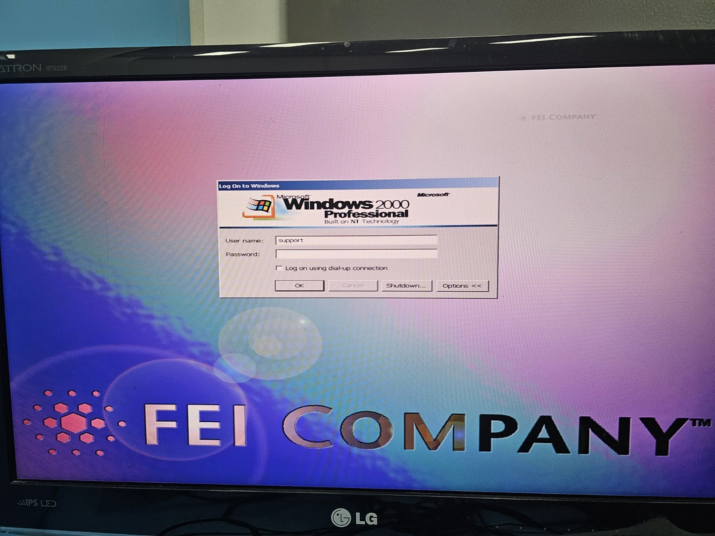FEI Quanta 600 FEG Microscope PC HP XW4100