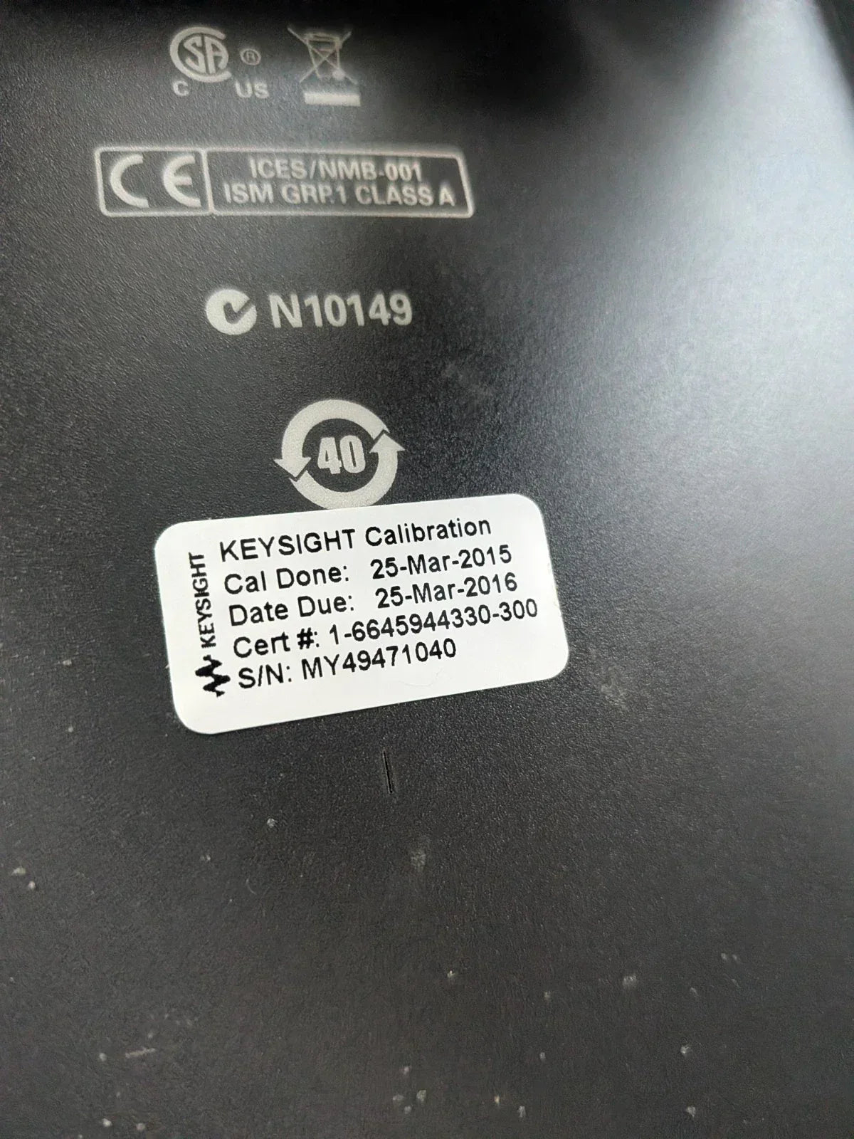 Keysight Agilent N9923A 6GHz Vector Network Analyzer