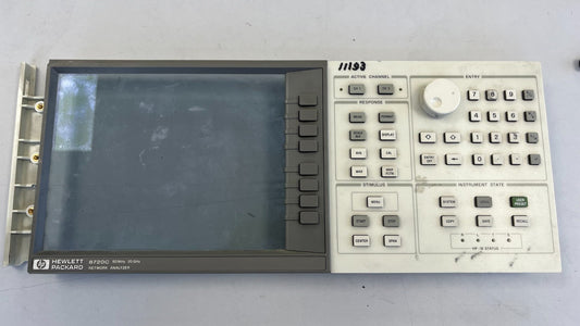 Agilent 8720C Front Panel Keypad Assembly