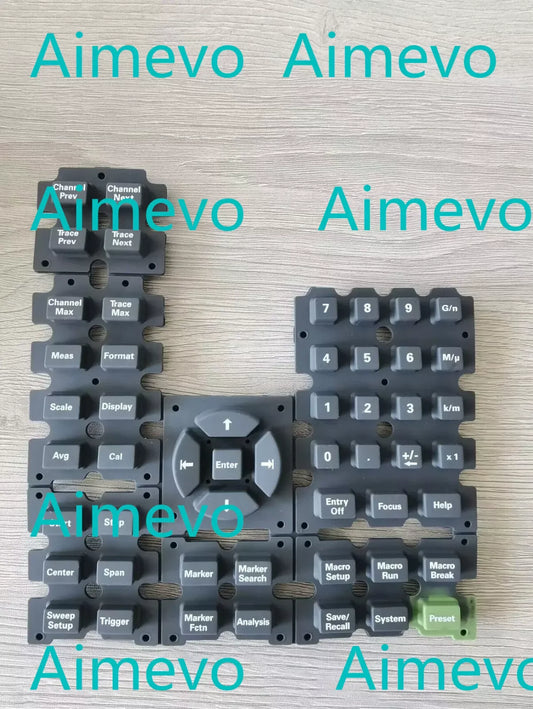 Agilent E5071C Silicone Button Keypad