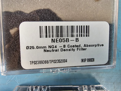 Thorlabs NE05B-B Ø25mm Neutral Density Filter