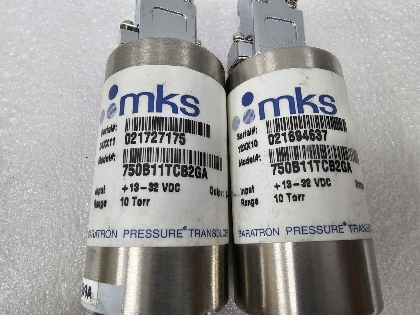 MKS 750B11TCB2GA Baratron Pressure Switch 10 Torr