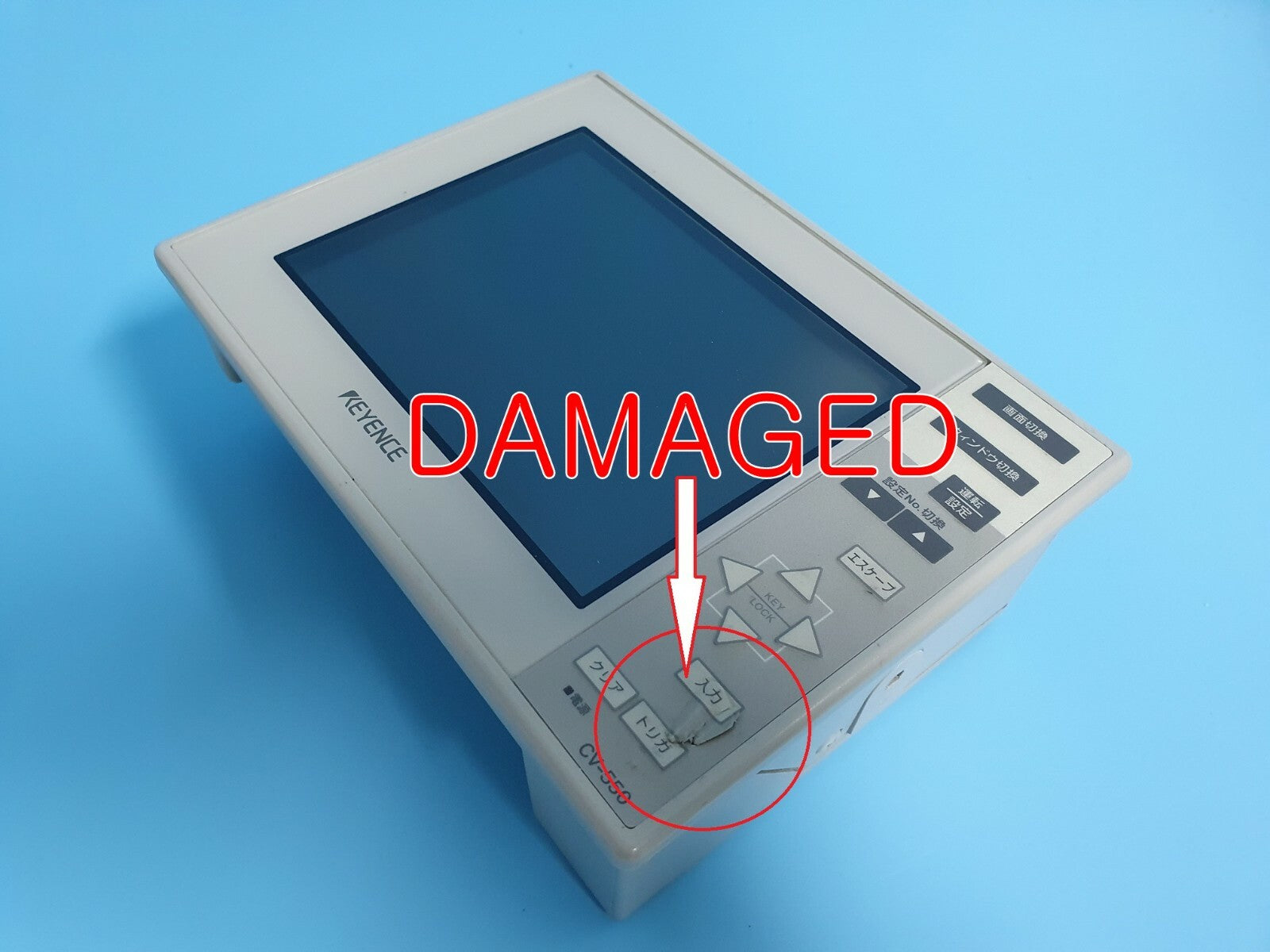 Keyence CV-550 System Vision Controller