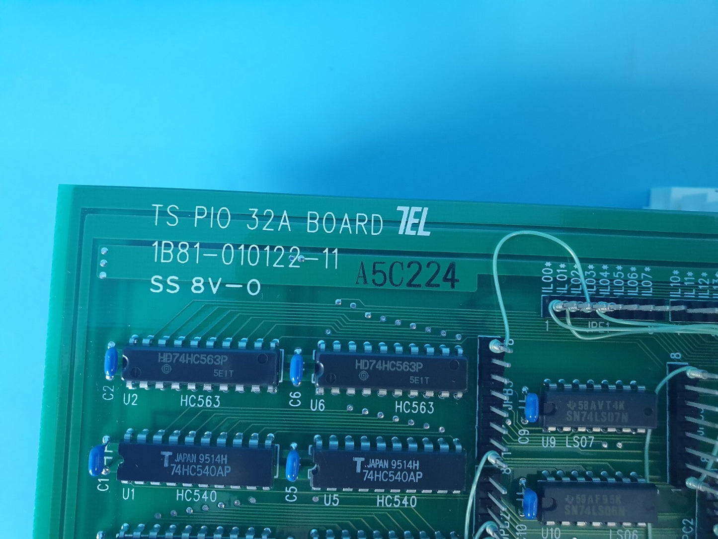 TEL 1B81-010122-11 TS PIO 32A Board
