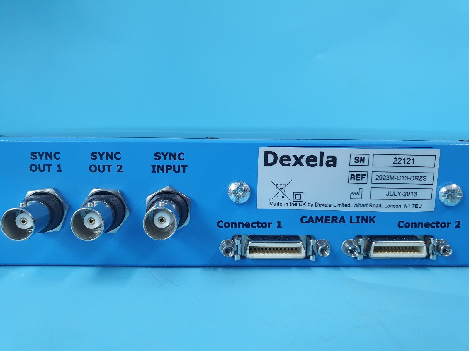 Dexela 2923M-C13 X-Ray Detector & Power Supply