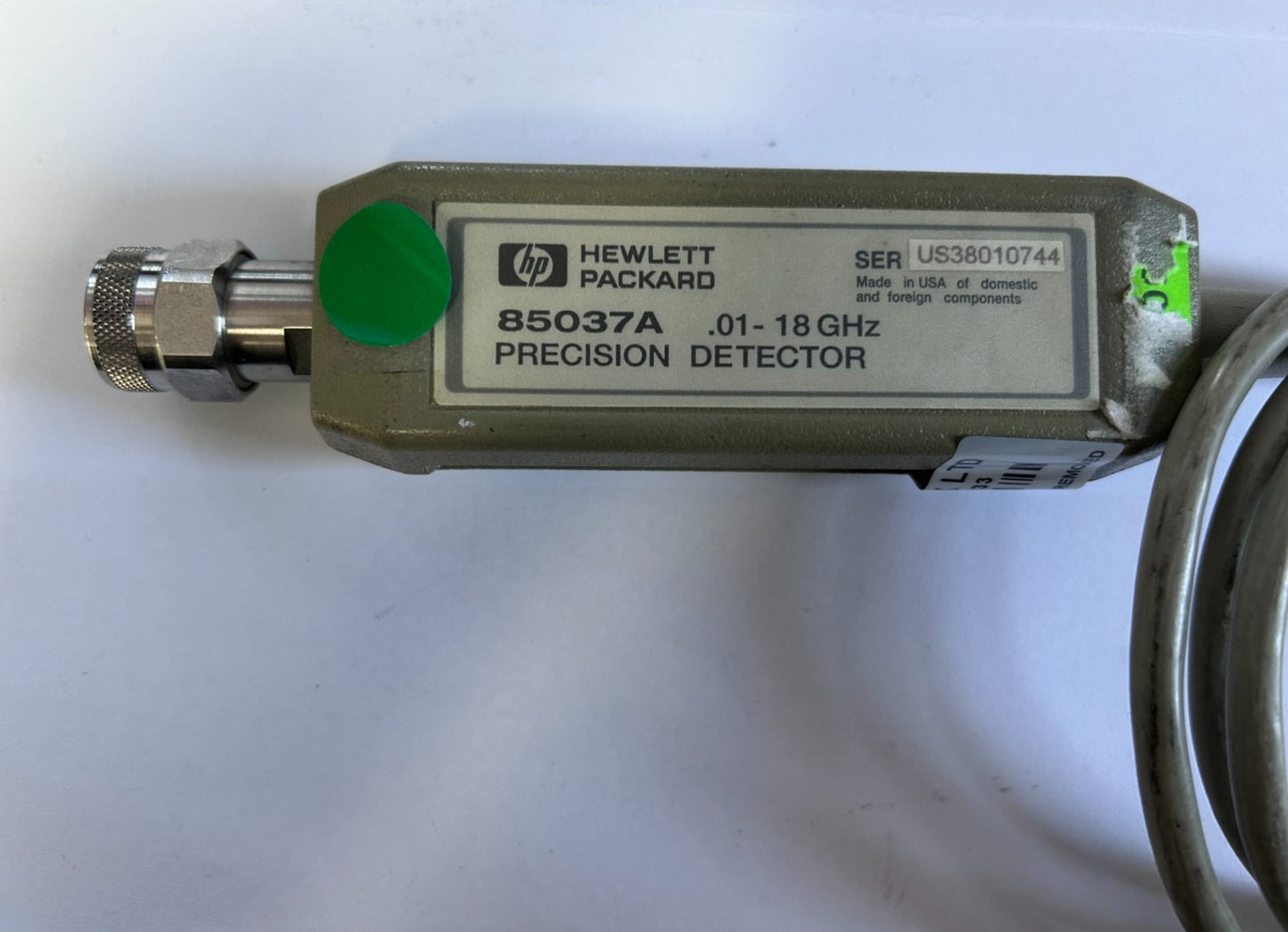 Agilent 85037A Precision Detector 0.01-186Hz