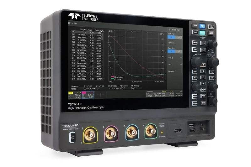 New Teledyne LeCroy T3DSO1204HD 100MHz Oscilloscope