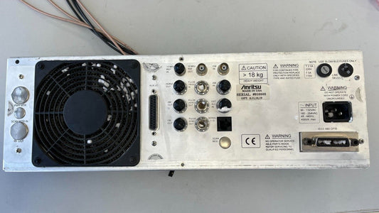 Anritsu Back Panel FAN BNC GPIB Connector
