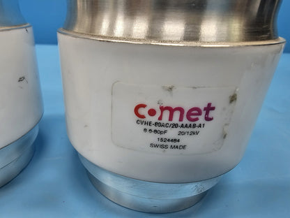COMET CVHE-80AC/20-AAAB-A1 Variable Vacuum Capacitor