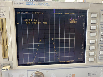 Band Pass Filter 6.3 GHz 800 MHz BW 0.8dB