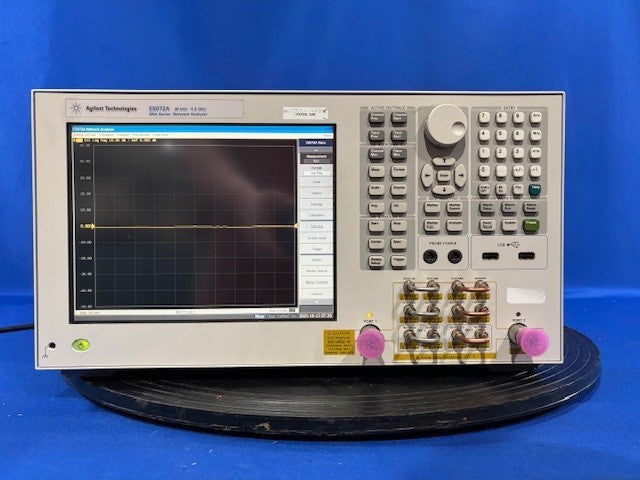 Keysight E5072A Network Analyzer with Options