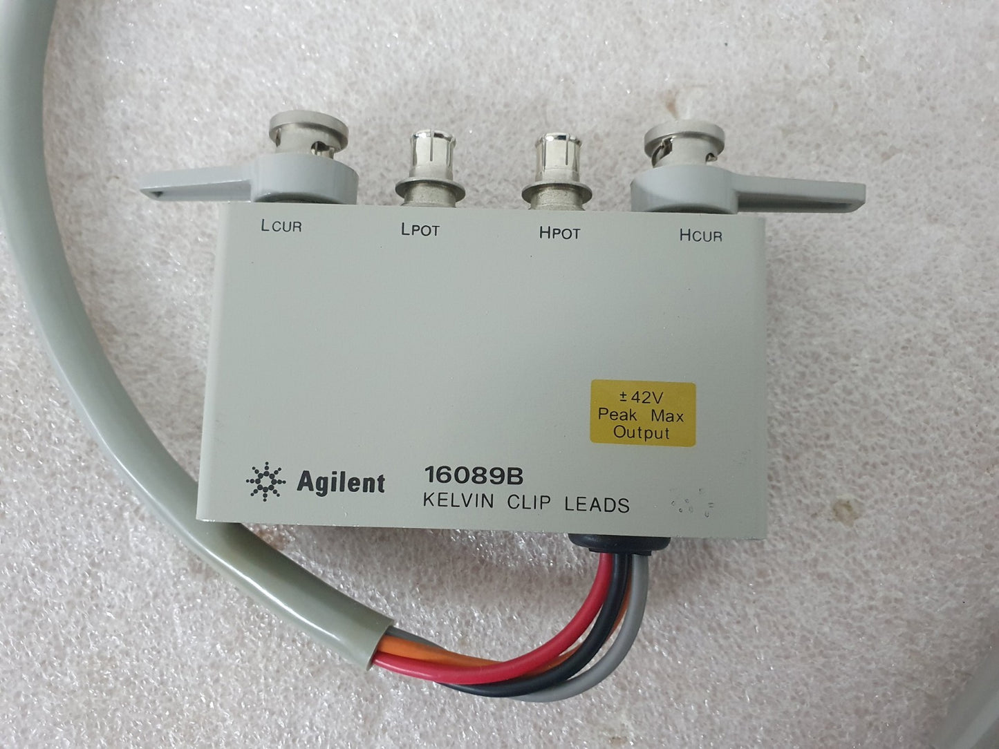 Agilent 16089B OPT:800 Kelvin Clip Leads
