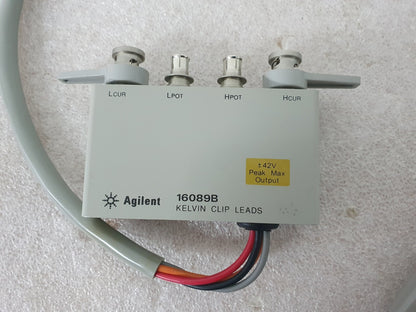 Agilent 16089B OPT:800 Kelvin Clip Leads