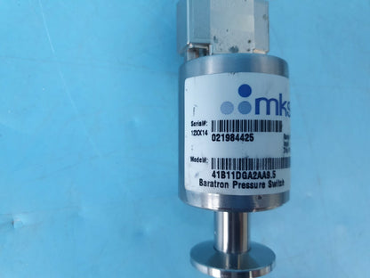 MKS 41B11DGA2AA9.5 Baratron Switch 10 Torr