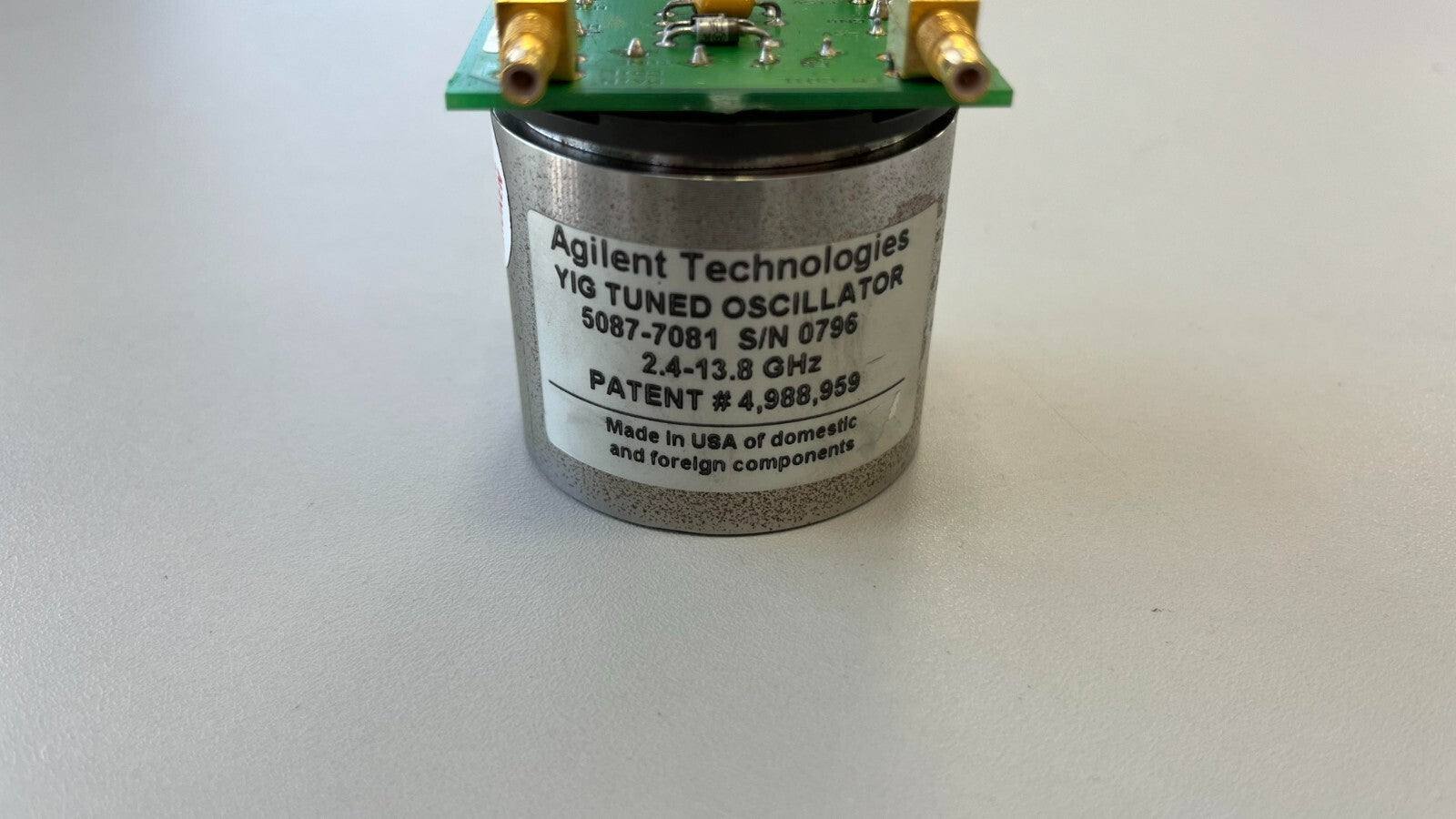 Agilent 5087-7081 YIG 2.4-13.8GHz