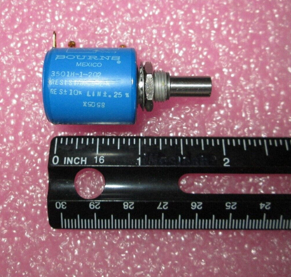 Bourns 3501H-1-202 Potentiometer 2kOhm 10-Turn Precision