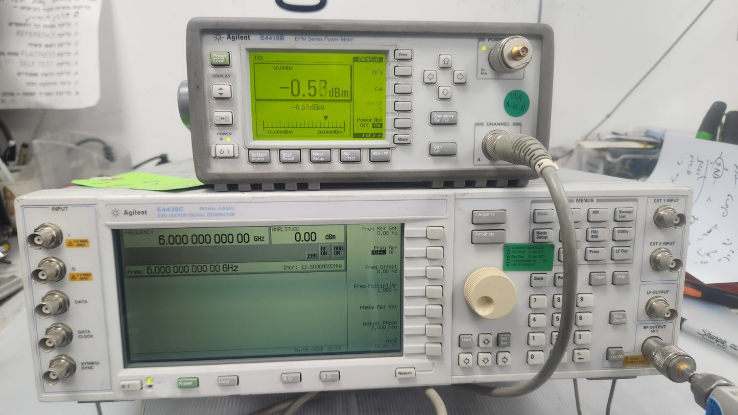 Agilent E4438C Vector Signal Generator 250kHz-6GHz