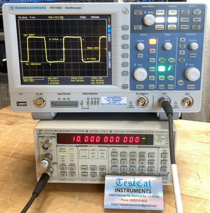 Stanford Research CG635 Rubidium Timebase