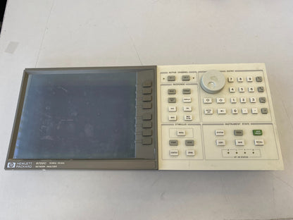 Agilent 8722C Panel with 08753-60091