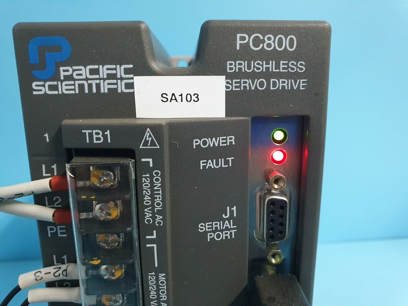 Pacific Scientific PC832-001-N Brushless Servo Driver