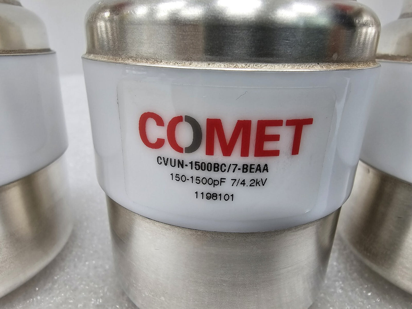 COMET CVUN-1500BC/7-BEAA 150-1500pF Vacuum Capacitor