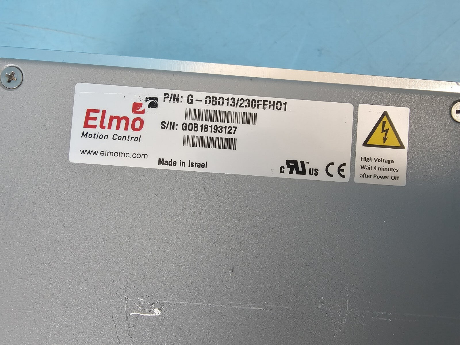 Elmo Motion Control Gold Servo Driver 230V