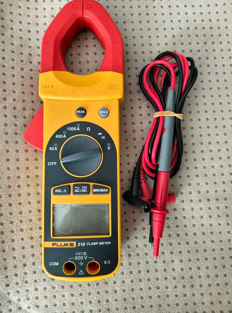 Used Fluke 316 True-RMS Clamp Meter