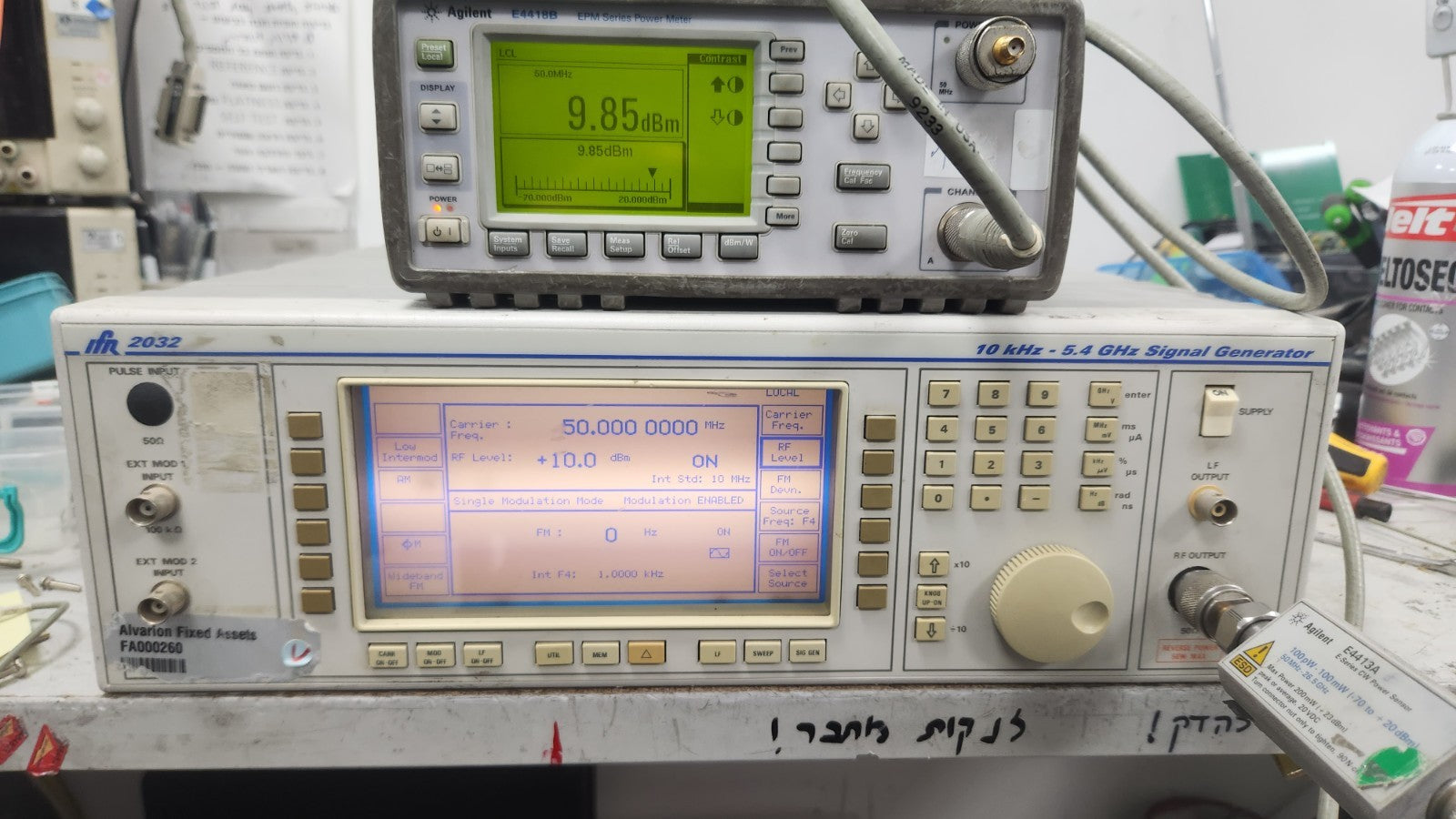 IFR 2032 Signal Generator 10KHz-5.4GHz