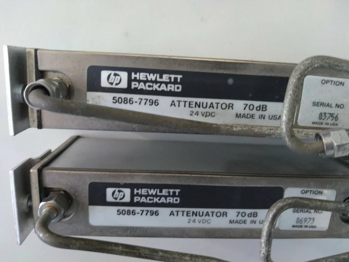 HP Agilent 5086-7796 70dB DC-26.5GHz Attenuator