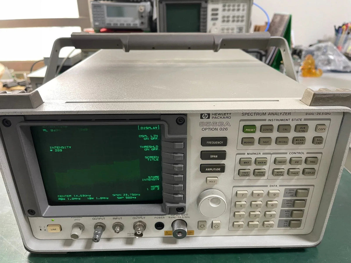 HP Agilent 8563A 9kHz-26.5GHz Spectrum Analyzer