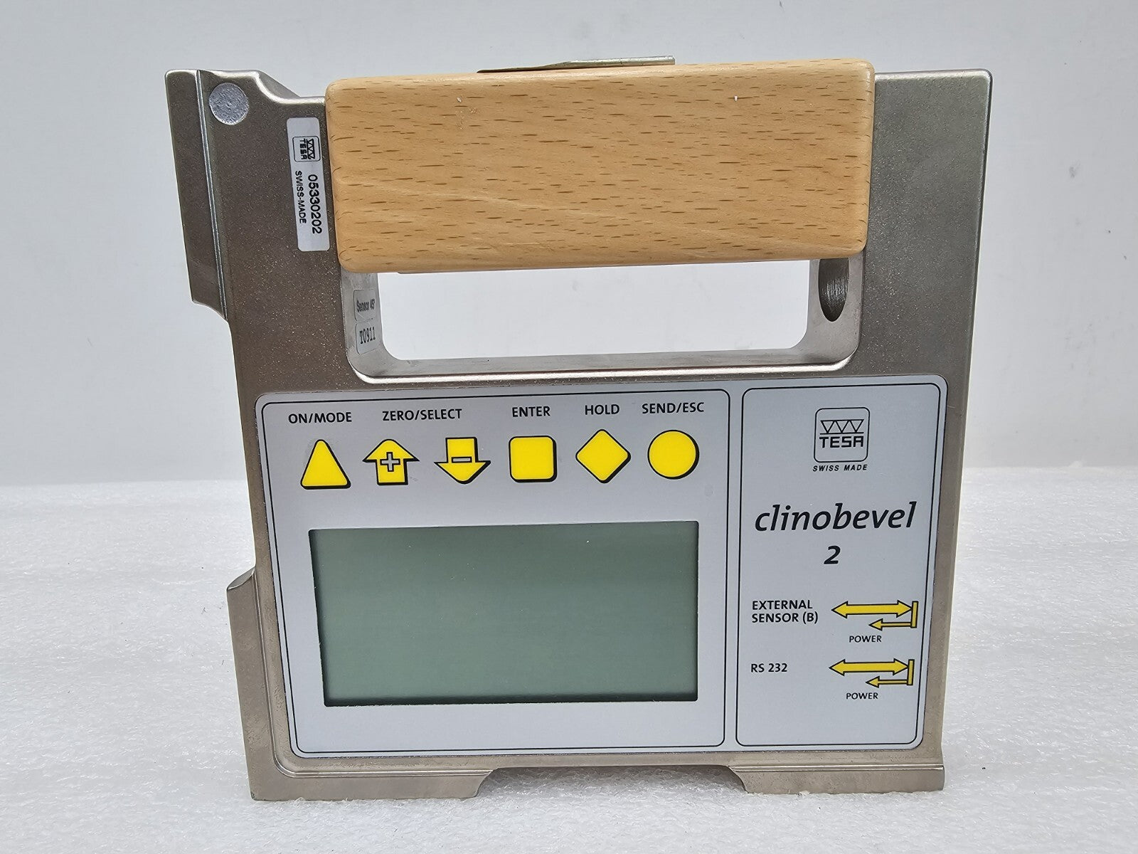 TESA CLINOBEVEL 2 05330202 Precision Inclinometer